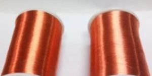 30 Denier Copper Polyester Brown Imitation Zari