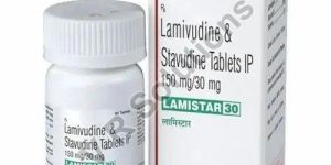 Stavudine 150 Mg and Lamivudine 30 Mg Tablet