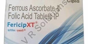 Fericip XT Ferrous Ascorbate Folic Acid Tablets