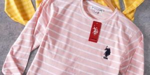 Full Sleeves Round Neck Mens T-shirt