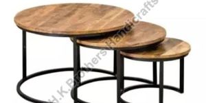 Iron Nesting Table Set