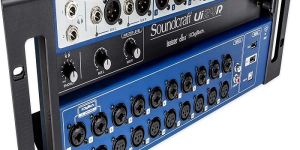 soundcraft ui24r 24-channel digital mixer multi-track usb recorder