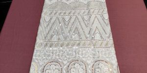 Fox Heavy Embroidered Work Viscose Fabric