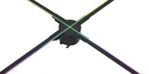 4 Blade 5d Hologram Fan