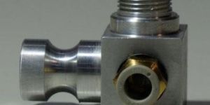 Aluminium Cup Mounting Bracket, Polished Robot