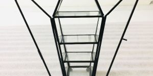 Decorative Glass Wall Shelf