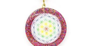 Round Orgonite Pendants