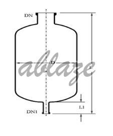 Cylindrical Receiver Vessel