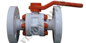 PP Flanged Ball Valve