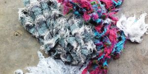 Color Clean Cotton Yarn Waste