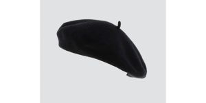 Black Beret Cap