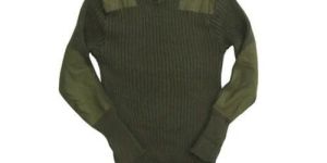 Military Wool Pullover