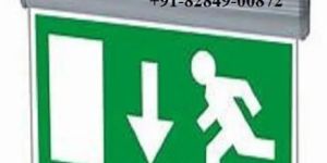 LED Fire Exit Sign Board