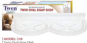 Twin Oval Soap Dish