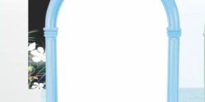 York Medium Plastic Mirror Frame