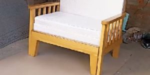 Pine Wood Sofa Cum Bed