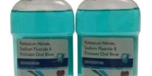Potassium Nitrate + Sodium Fluoride and Triclosan Mouthwash