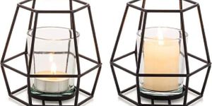 Iron Votive Candle Holder