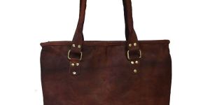 Ladies Leather Tote Bag