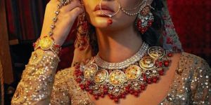 Meenakari Kundan Bridal Jewellery