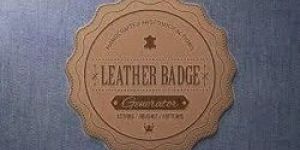 Leather Badge