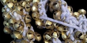 100 and100 Bells Classical Kathak Brass Big Size Ghungroo Anklet