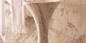 Marble Carved Wash Basin