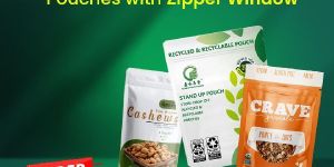 Stand up Zipper Pouches