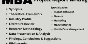 Mba Project Writing Service