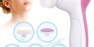 Beauty Care Brush Deep Clean 5-In-1 Portable Electric Facial