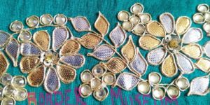 Kachha Gota Saree Border