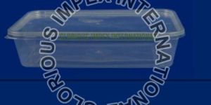 Disposable Plastic Food Container