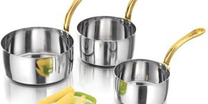 HNI Sauce Pan with Brass Handle