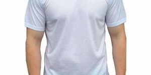 White Polyester T-Shirt