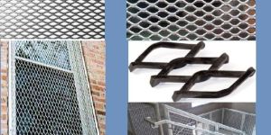 Expanded Mesh Fence