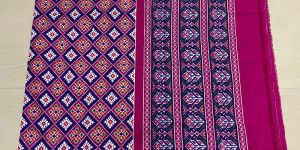 Double Ikkat Silk Sarees