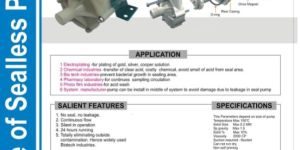 Sealless Pumps