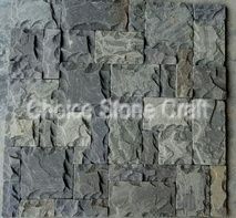 Black Stone Wall Cladding Tiles