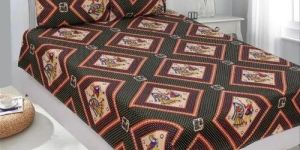 Polyester Double Bed Sheet