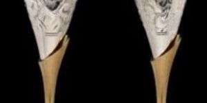 Silver Plated Wine Glass Set