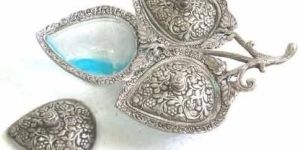 Silver White Metal Bowl Set
