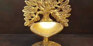 Brass Kalpvriksha Diya