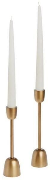 2 Piece Metal Candle Stand