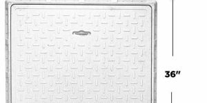 36 Inch X 36 Inch FRP Square Manhole Cover