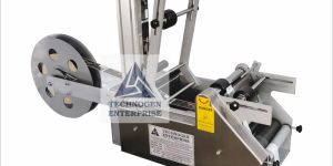 Semi Automatic Bottle Sticker Labeling Machine