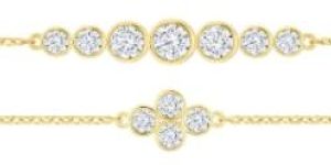 Golden Diamond Bracelets