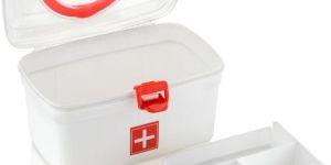 Plastic First Aid Medical Box