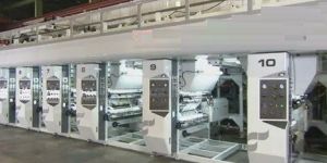 Shaftless Rotogravure Printing Machine