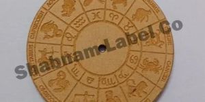 MDF Laser Engraved Label