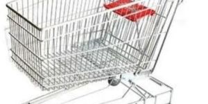 Mild Steel Super Market Trolley